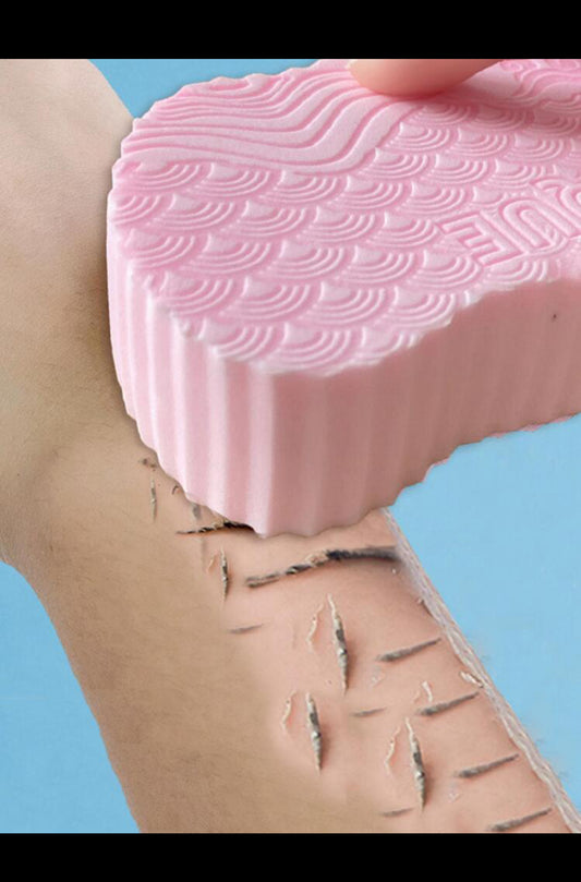 1Pcs Pink Scrub Sponge ,Exfoliating Scrub Towel, Three-Dimensional Painless Scrub  Spongle, Children Can be Painless Decomtamination ( imported).