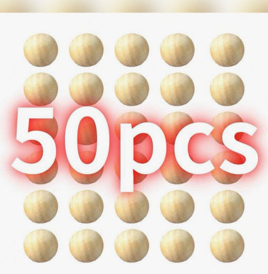 50pcs Natural Camphor Wood Balls,1.8cm In draw string Mash Bags bith repellent mold proof, Wardrop Fragnance Fragnances (imported).