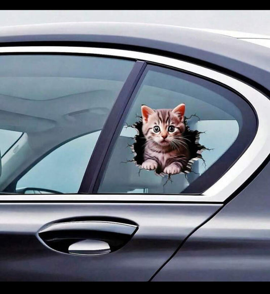 1Pc Car sticker personality block body scratch auto motorcycle,car,laptop,windows,etc.. General decorative sticker. (Imported)