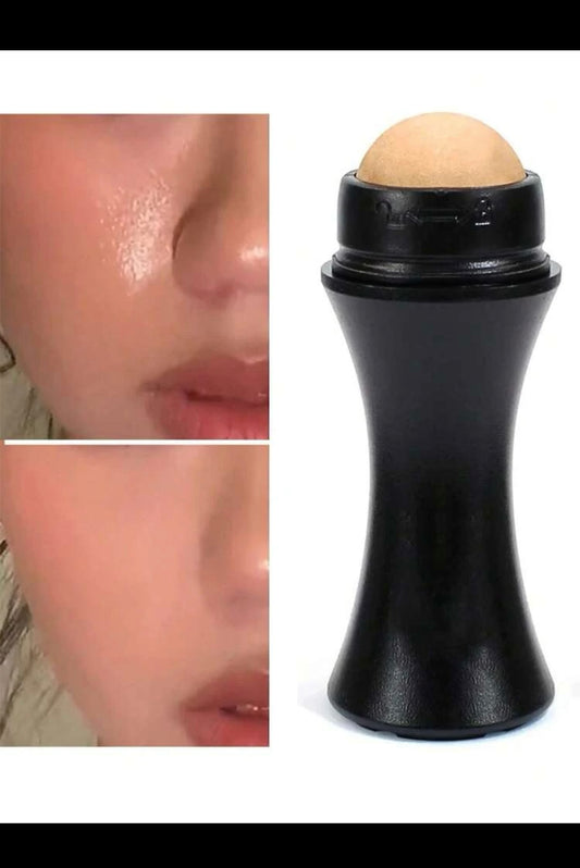 Oil-Absorbing Volcano Face Roller, 1pc Portable And Reusable Anti-Oil Facial Tool, Oil Control Anytime,Anywhere,Suitale For Home,Travel, Facial Massage,Insant Results Remove Access Face T-Zone Shinny,ShinCare (imported).